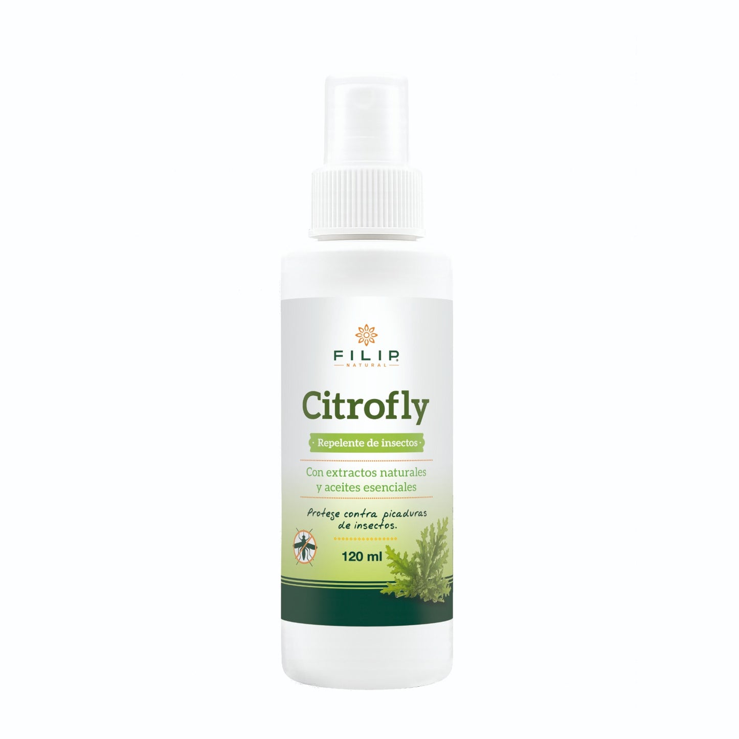 CitroFly Spray Repelente de Insectos, 120ml.