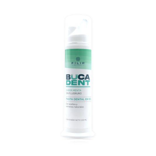 Bucadent Pasta Dental Sin Flúor, 100ml.