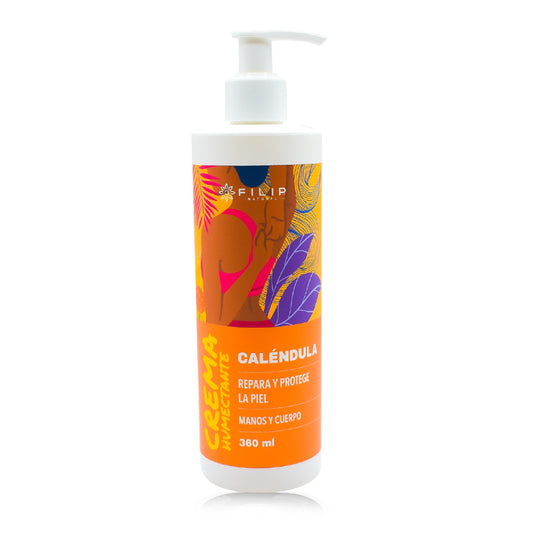 Crema Humectante de Caléndula, 360ml.