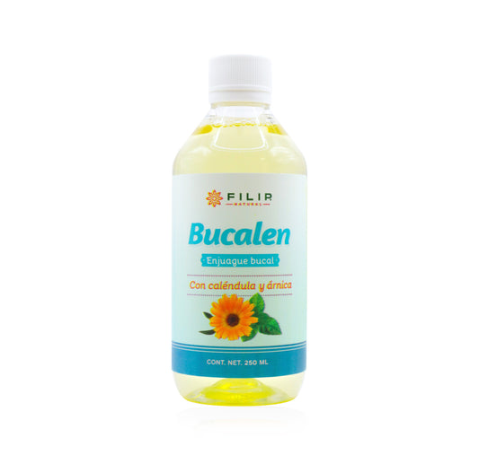 Bucalen Enjuague Bucal con Caléndula y Árnica, 250 ml.
