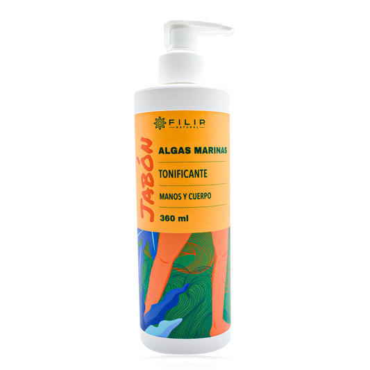 Jabón de Algas Marinas, 360 ml.