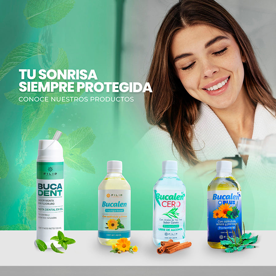 Bucadent Pasta Dental Sin Flúor, 100ml.