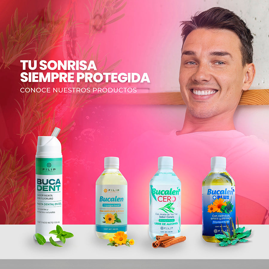 Bucalen Cero Enjuague Bucal Sabor Canela, 250ml.