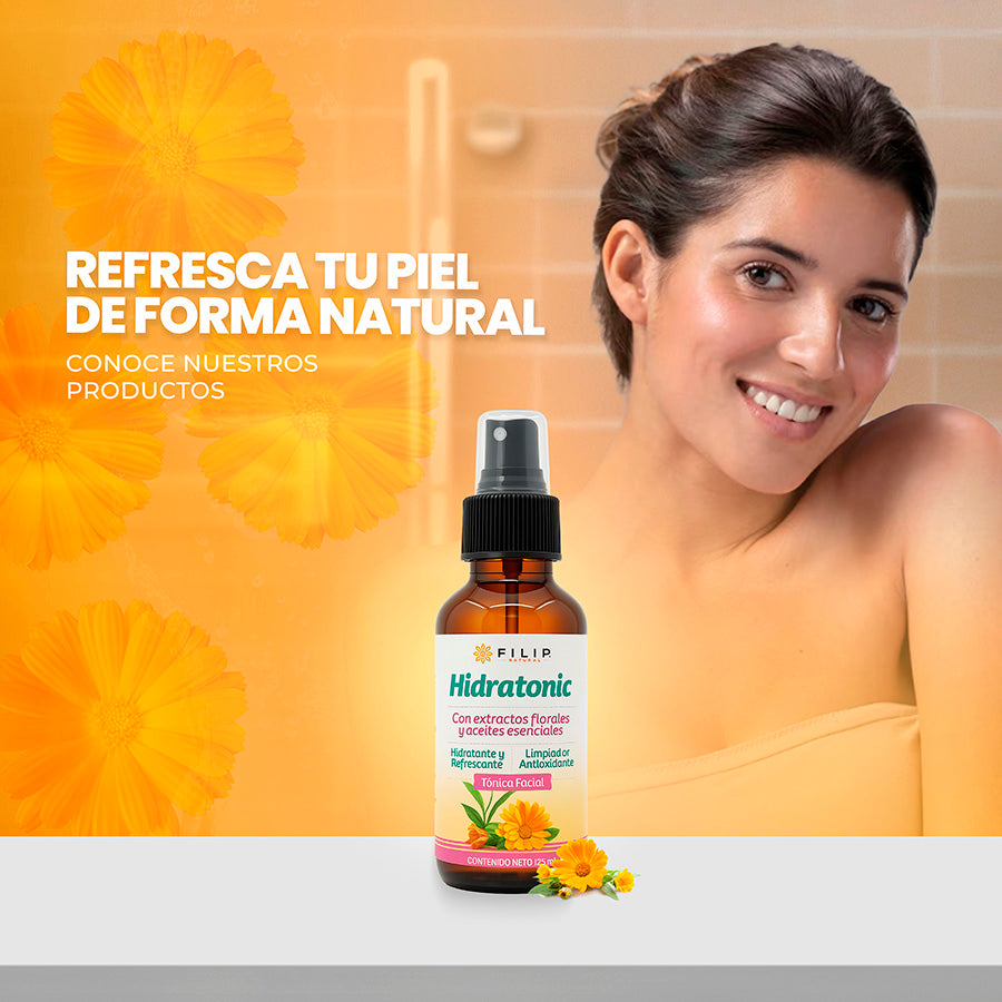 Hidratonic Tónico Facial, 125 ml.