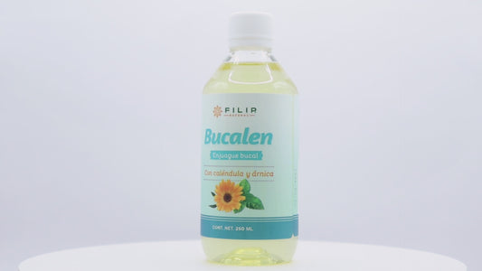 Bucalen Enjuague Bucal con Caléndula y Árnica, 250 ml.